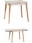 Avanos Ahşap Katlanır Kanatlı Mdf Mutfak MASASI - 70 x 70+70 (70 x 140) cm 2