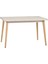 Avanos Mdf Sabit Traverten Mutfak Masası - 70 x 120 cm 3