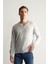 Mentality 3176 V Yaka Triko Basic A Gri 3