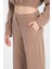 Pamuklu Boğazlı Crop Sweatshirt + Pamuklu Pantolon Takım 3