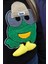 05-14 Yaş Kız Çocuk Siyah Renk Emoji Kapşonlu Sweat 4