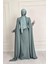 Mint - Yeşili Krep Pelerinli T. Abiye 4991 5