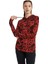 Kadın Termal Kapşonlu Sweatshirt 2. Seviye 6194 - Kırmızı 1