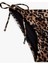 Astarlı Leopar Desenli Yanları Bağlamalı Ipli Bikini Altı 3