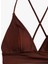 Arkası Çapraz Askılı Bağlama Detaylı Bralet Bikini Üst 3