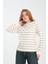 Kadın Çizgili Sweatshirt - Rahat ve Şık Tasarım 2