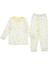 Pamuklu Çocuk Pijama Takımı Hayvan Figürlü Desen 1