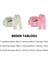 Kız Çocuk Yumuşacık Pamuklu Ayıcık Desenli Pijama Takımı 2