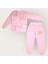 To Be Happy Motif Kız Çocuk Eşofman MNK0624 1