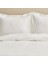 Uniq Pamuk Saten King Size Nevresim Takımı Beyaz 3