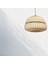 Santo Rattan Bambu Sarkıt Avize 50 cm 2