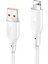 DC64 USB To Lightning 1m 3.0A Hızlı Şarj Kablo - Beyaz 1
