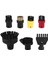 Karcher Sc1 Sc2 Sc3 Sc4 Için Yuvarlak Fırça Düz Fırça Başlığı Buharlı Temizleyici Süpürge Için Büyük Yuvarlak Fırça Temizleme Fırçası (Yurt Dışından) 1