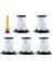 Rowenta Air Force 460 All In One RH92XX ve Air Force Flex 560 RH94XX Elektrikli Süpürge Için 5 Adet Filtre, Parçalar ZR009002 (Yurt Dışından) 2