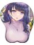 Genshin Etki 3D Silikon Mousepad Raiden Shogun Yae Miko Kokomi Bilek Desteği Mouse Pad Anime Oyunu Bilek Dinlenme Fare Mat (Yurt Dışından) 2