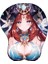 Genshin Etki 3D Silikon Mousepad Raiden Shogun Yae Miko Kokomi Bilek Desteği Mouse Pad Anime Oyunu Bilek Dinlenme Fare Mat (Yurt Dışından) 3