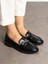 Vibe Siyah Toka Detay Kadın Loafer 1