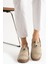 Orbit Krem Süet Kadın Loafer 3