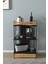 Rafito Metal & Ahşap Bohem 3 Raflı Mdf Çok Amaçlı Mutfak RAFI - 30*100 CM 2