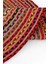 Milda 120 Multi Jüt Hasırlı El Örgüsü Çift Taraflı Kilim Renkli Oval Jüt Halı 5
