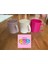 3 Adet Plastik Kulplu Kupa Bardak Plastik Su, Meşrubat Bardağı 300ML 8,5(H) x 7,5 cm 2