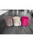 3 Adet Plastik Kulplu Kupa Bardak Plastik Su, Meşrubat Bardağı 300ML 8,5(H) x 7,5 cm 3
