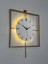 Işıklı Metal Duvar Saati - 46-60 Cm, Ahşap Saatli Tasarım 1