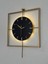 Işıklı Metal Duvar Saati - 46-60 Cm, Ahşap Saatli Tasarım 1