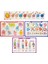 Montessori Frame 1 Ahşap Bultak Puzzle Seti / Eğitici ve Zeka Geliştirici Oyuncak 1