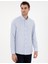 Erkek Açık Mavi Slim Fit Oxford Gömlek Uzunkol 50304764-VR003 3