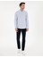 Erkek Açık Mavi Slim Fit Oxford Gömlek Uzunkol 50304764-VR003 4