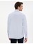 Erkek Açık Mavi Slim Fit Oxford Gömlek Uzunkol 50304764-VR003 5