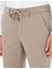 Erkek Vizon Slim Fit Esnek Jogger Kanvas Pantolon 50305839-VR052 5