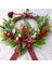 Kokinalı Yılbaşı Noel Kapı Süsü Çelenk 1