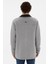 Erkek Gri Melanj Hırka (Örme) 50290593-VR086 5