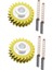 W10112253 Mikser Sonsuz Dişli W10380496 Kitchenaid 5K45SS 5K5SS Mikserler Için Karbon Fırçalar Parçaları Değiştirin 4162897 (Yurt Dışından) 1