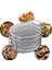 Ninja Foodi 6,5 Qt / 8 Qt Hava Fritöz Sepet Tepsisi Için 5 Katmanlı Hava Fritöz Rafı Paslanmaz Çelik Istiflenebilir Izgara Izgara Rafı (Yurt Dışından) 4