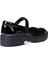 Kız Çocuk Siyah Casey Deri Maskülen Ayakkabı J6420P000HHC9999 4