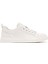 Erkek Beyaz Bağcıklı Deri Sneaker 25SFD690918 1