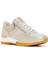 Kadın Altın Bağcıklı Yandan Fermuarlı Deri Sneaker 25SFD370514 5