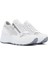 Kadın Beyaz Dolgu Topuklu Bağcıklı Deri Sneaker 25SFD370814 3
