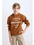 Erkek Çocuk Kapüşonlu Baskılı Sweatshirt D4343A8NS 4