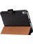 Apple iPad Mini (A17 Pro) Uyumlu 8.3 Inç Deri Kılıf Parlak Siyah 4