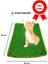 Chitto Elekli Açık Kedi Tuvaleti (Sarı) Kürek ve Paspas (Yeşil) 2