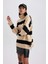 Relax Fit Çizgili Balıkçı Yaka Tunik A8595AX23WN 5
