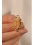 Yaldızlı Hint Model Altın Yüzük CGKYZK0284 2