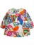 Desenli Elbise 2-6 Yaş Multicolour Çiçek Desen 2