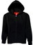 Original Siyah Fermuarlı Hoodie 4