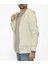 Original Krem Fermuarlı Hoodie 1