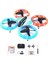 LED Işıklı Akrobat Mini Drone 360° Mini Kamerasız Drone Quadcopter 2.4ghz 1